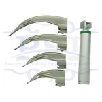 Rigid Curved Fiber Optic Laryngoscope