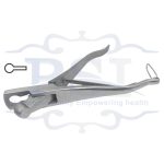 Ear Notcher with Keyhole-Shaped Notch 9″