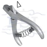 Ear Notcher with V-Shaped Notch 5″
