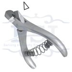 Ear Notcher with V-Shaped Notch Adjustable 7.25″